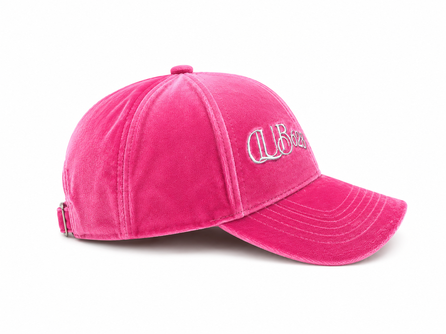 PINK SUEDE CAP