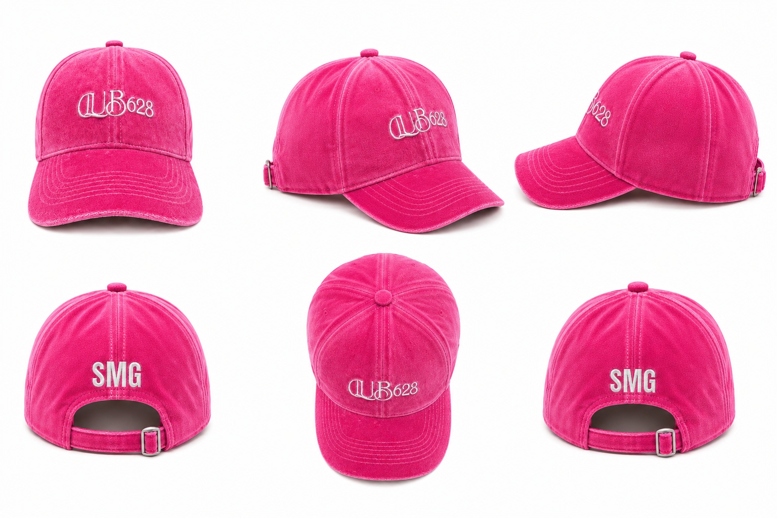 PINK SUEDE CAP