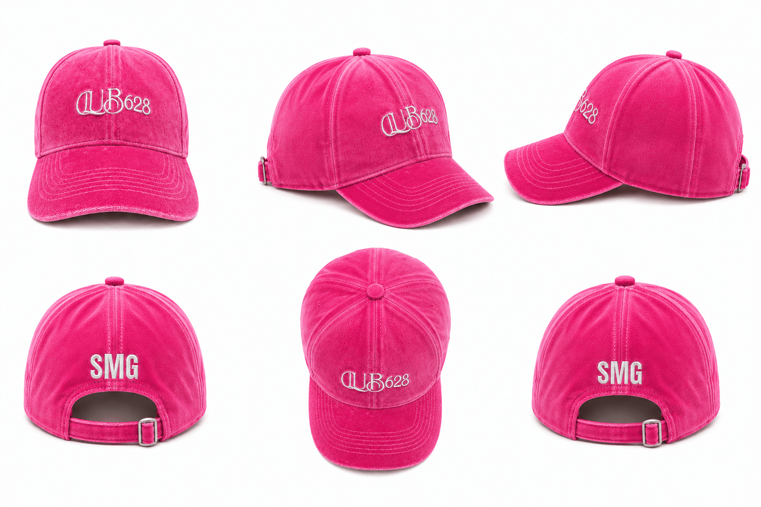 PINK SUEDE CAP
