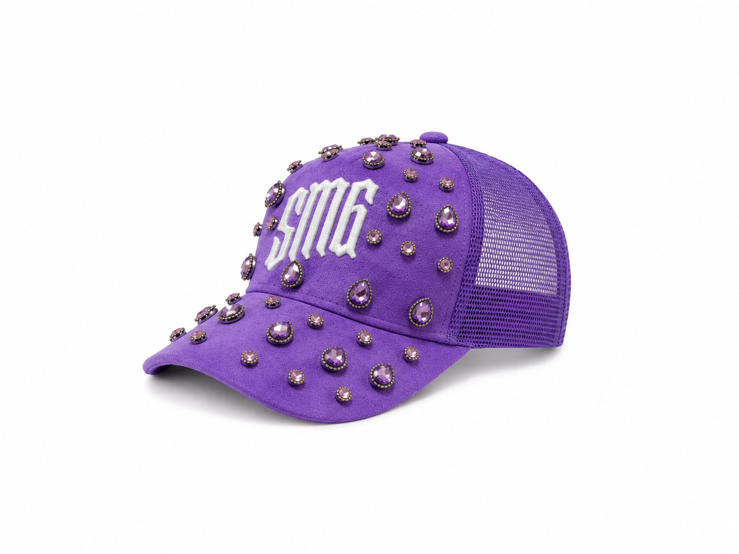 LILAC SUEDE CAP